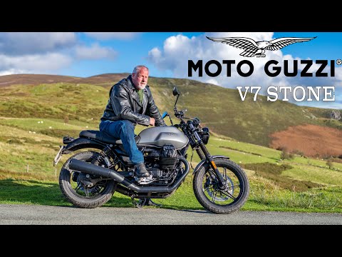 A Fine Modern Classic Motorcycle. Moto Guzzi V7 Review. Italian Passion and Character.