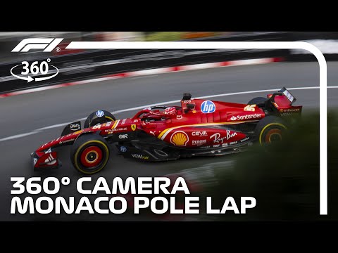 シャルル・ルクレールのポールポジションオンボード映像 F1 2024 第8戦モナコGP