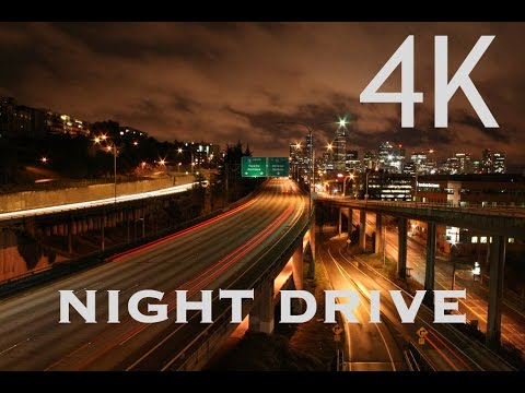 GoPro Hero 4: NIGHT DRIVE Time lapse in 4K