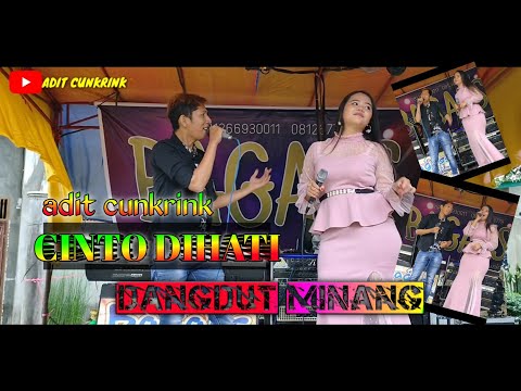 Dangdut Minang-Cinto di hati || Cover Adit Cunkrink & Lia Aprillia ||