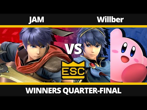 ESC 04 Winners Quarter-Final - JAM (Ike) Vs. Willber (Marth, Kirby) - SSBU Tournament