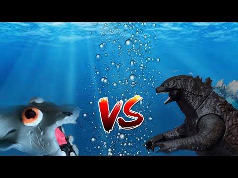 The bloop vs Godzilla