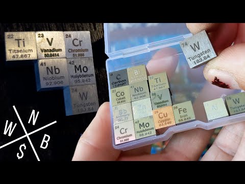 Periodic Table Element Cube Set - Unboxing & Review