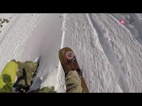 GoPro run Davey Baird - Chamonix-Mont-Blanc staged in Vallnord-Arcalís - FWT17