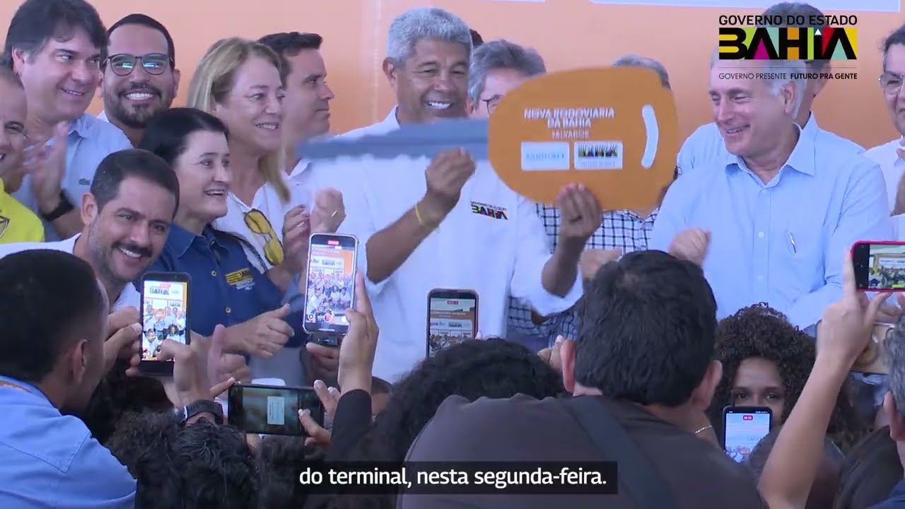 12.01 - Com obras concluídas, Nova Rodoviária da Bahia se prepara para inauguração.