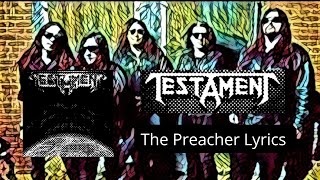 TESTAMENT : The Preacher Lyrics