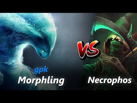 How to Morphling safelane vs Necrophos/Monkey King (feat. gpk) | First 10 minutes