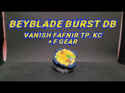 LEGO BEYBLADE BURST DB VANISH FAFNIR Tp. Kc. + F GEAR