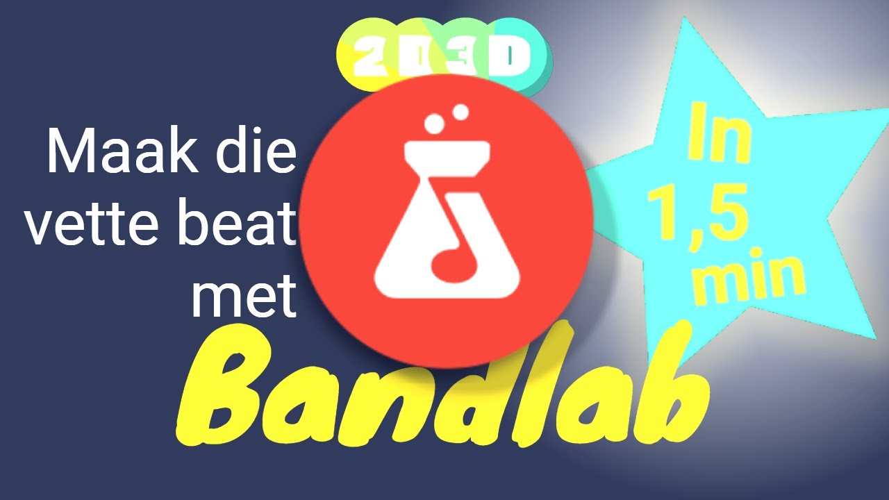 Bandlab in 1,5 min - Maak muziek met je laptop