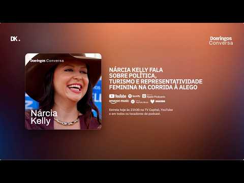 HOJE ÀS 21H30: DOMINGOS CONVERSA COM NÁRCIA KELLY, EX-PREFEITA DE BELA VISTA DE GOIÁS