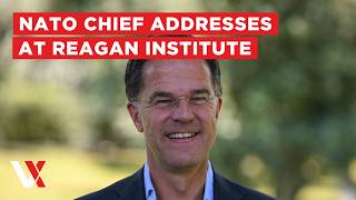 LIVE | NATO Chief Mark Rutte Speaks At Reagan Institute In Washington | VERTEX