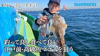 【おとな釣り倶楽部】東京湾冬のマゴチ釣り、冴えるアワセで味わう引きと美味