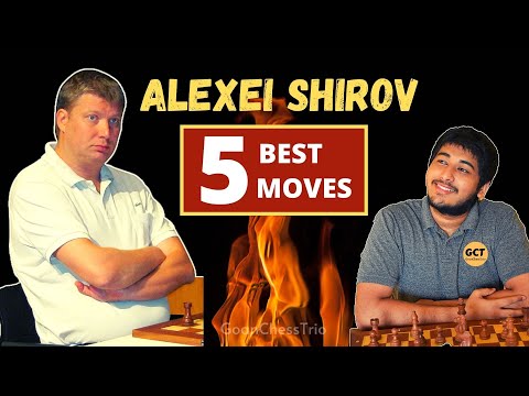 Alexei Shirov | Best 5 Moves!