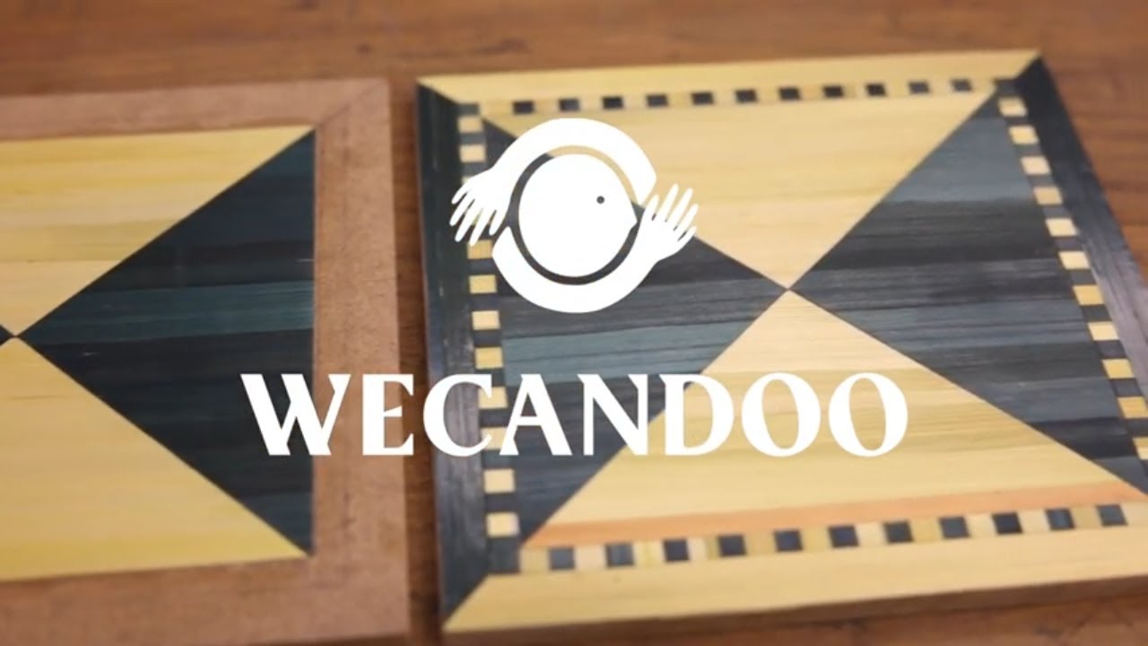 Réalisez votre dessous de plat en marqueterie de paille - Vidéo