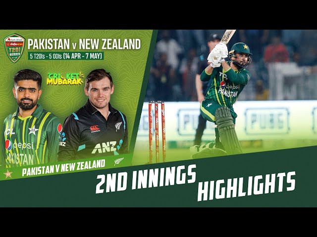 2nd Innings Highlights | Pakistan vs New Zealand | 3rd T20I 2023 | PCB | M2B2T
