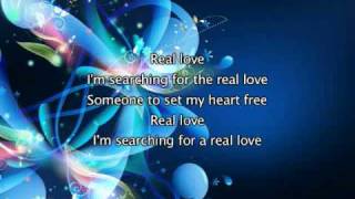 Mary J Blige - Real Love, Lyrics In Video