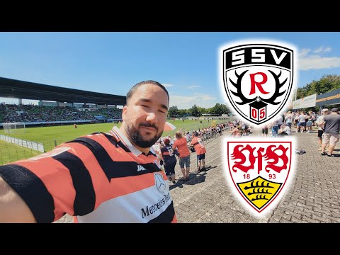 SCHÖNE STADT und COOLES STADION von REUTLINGEN | SSV Reutlingen vs VfB Stuttgart | Stadionvlog