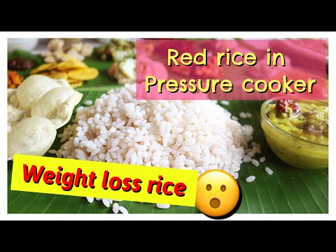 How to cook kerala matta rice in pressure cooker