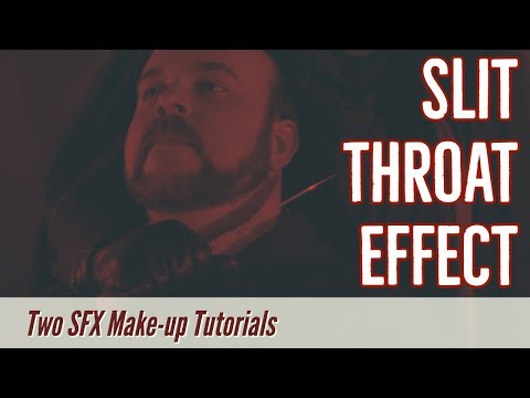 Slit Throat Effect - TWO Special Effects Make-up Tutorials!