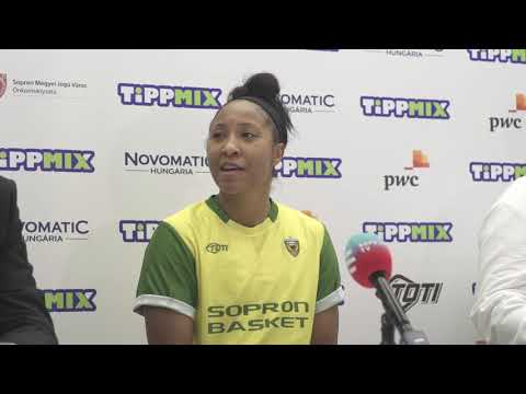 2020.01.19. Sopron Basket - UNI Győr MÉLY-ÚT, Briann értékel