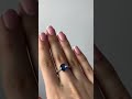 Серебряное кольцо с мистик топазом 3.022ct