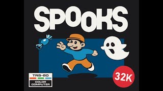 Spooks (2025) Tandy TRS 80 Color Computer - No Commentary
