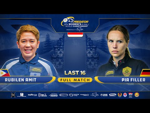 🇵🇭 AMIT vs FILLER 🇩🇪 - Predator WPA Women's 10-Ball World championship presented by VenBilliards
