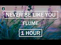 Never Be Like You  - Flume [1 HOUR]