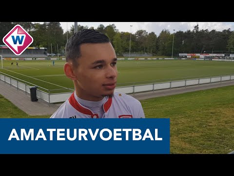 Noordwijk-aanvaller Denzel James is met tape en pijnstillers klaar voor de finalemaand - OMROEP WEST