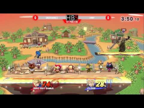 Hidden Bosses 5.0 (Pools) - Unibrownies (Zero Suit Samus) vs. Jimmy (Cloud)