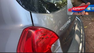 Colgate മാത്രം മതി.. കാറിലെ ഏതു സ്ക്രാച്ചും നിമിഷങ്ങൾക്കുള്ളിൽ മാറ്റാം..!! #colgate #scratch #car