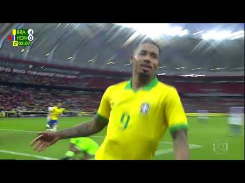 Brasil 7 x 0 Honduras - Melhores Momentos - Amistoso 09/06/2019