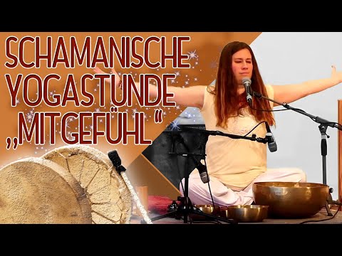 Schamanische Mittelstufe "Mitgefühl" mit Satyadevi - Yoga Vidya Live 16:30 Uhr 11.04.2021
