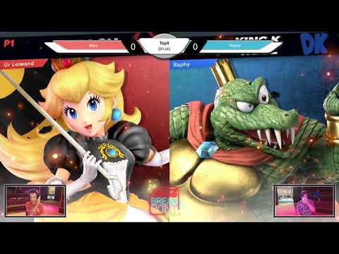 Breakpoint Ultimate FIVE Winners Semi Final - Meru (Peach) vs. Raphy (King K. Rool)