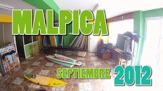 preview picture of video 'Surf Malpica 09/2012 (Silfo Surf Camp)'