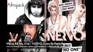 We're All No One ft Afrojack and Steve Aoki (NERVO Goes to Paris Remix Teaser) - NERVO