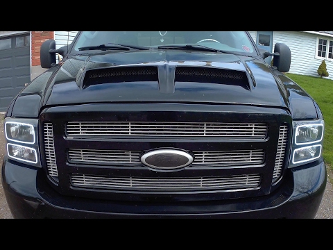 Oracle Premium Halo Kit Install Ford F-250 2005-2007 Headlight Removal