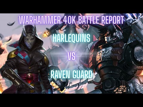 Harlequins gegen Raven Guard Shadowmark Talon – Warhammer 40k Schlachtbericht