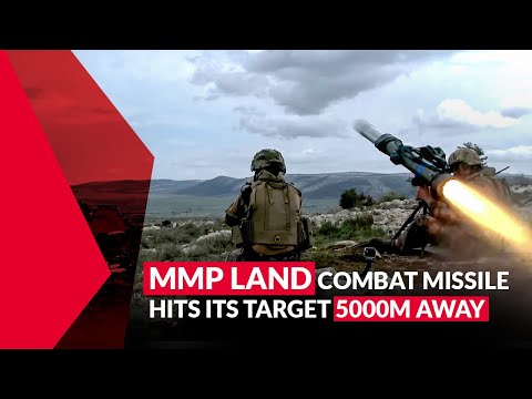 French Army Fires MMP Land Combat Missile at over 5000m range
