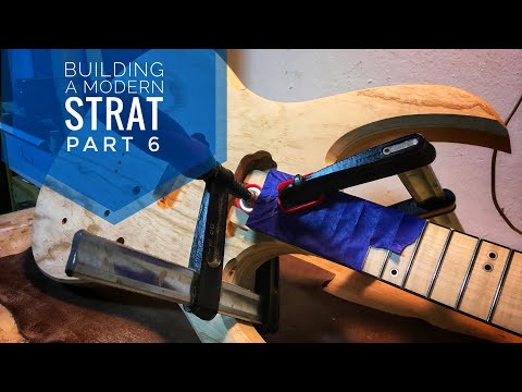 Building a modern strat guitar - Part 6/7
