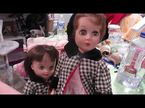 the broken doll -- Three Beauties on the Shelf ... no more