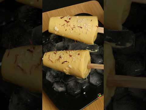 Homemade Custard Kulfi recipe😍😋👌 #shorts #kulfi #icecream