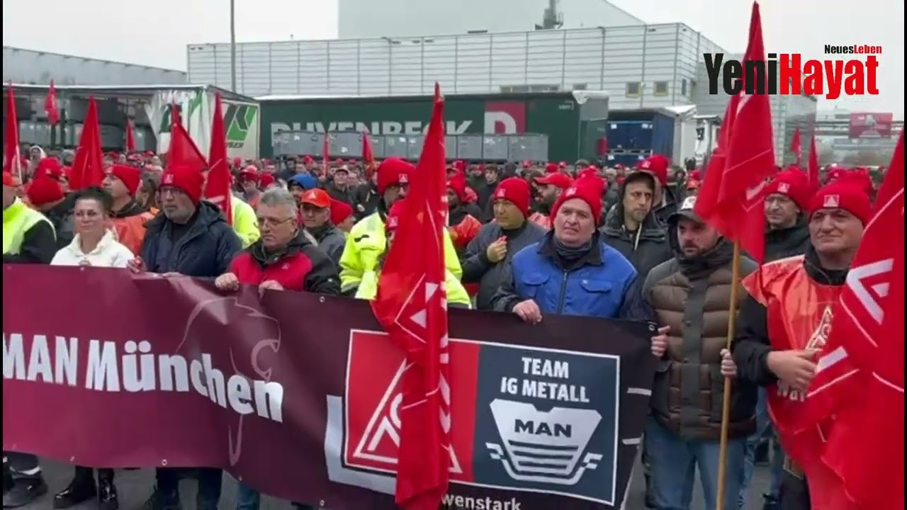 Die Warnstreiks der IG Metall in Bayern gehen weiter