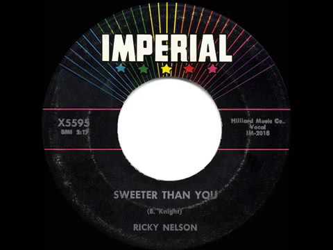 1959 HITS ARCHIVE  Sweeter Than You   Ricky Nelson hit single version
