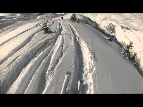 La Plagne - SKI Off Piste - Jan 2016 - Avi Norman.MOV