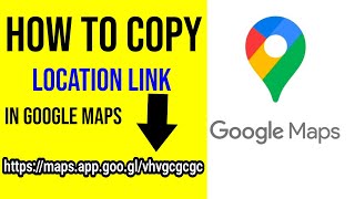 how to copy location address link in google maps and paste it to website youtube or Facebook android