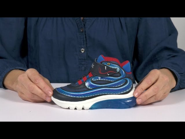 Vídeo relacionado con Geox - J CIBERDRON Boy E, Zapatillas Niños, Green/Red,