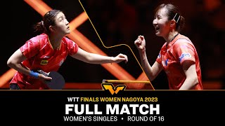Download lagu FULL MATCH | Hina HAYATA vs CHEN Meng | WS R16 | #WTTNagoya 2023 mp3