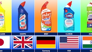 Toilet Cleaner Brands From Different Countries