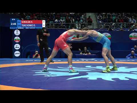 Qual. FS - 79 kg: A. SOKALSKI (POL) v. D. TKACHENKO (UKR)